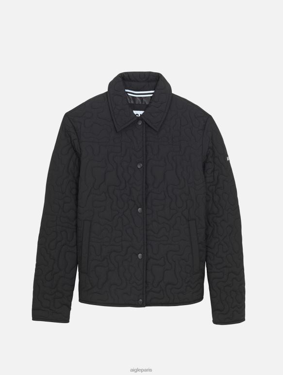 femmes noir Aigle veste matelassée légère vêtements 2F486482