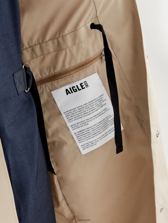 femmes osier Aigle imperméable long gore-tex redessiné vêtements 2F486451