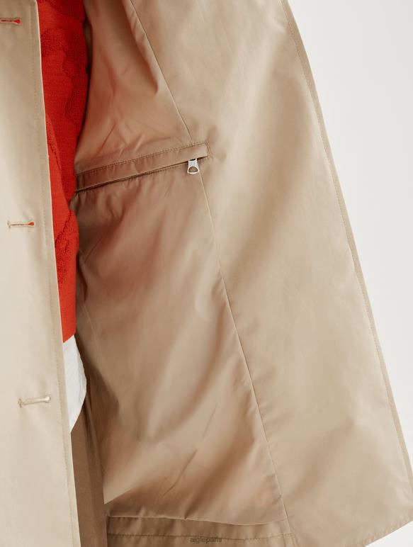 femmes osier Aigle trench-coat court en gore-tex à capuche amovible vêtements 2F486452