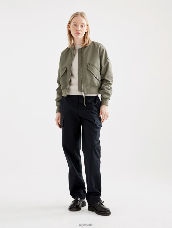 femmes taillis Aigle bomber court déperlant vêtements 2F486444
