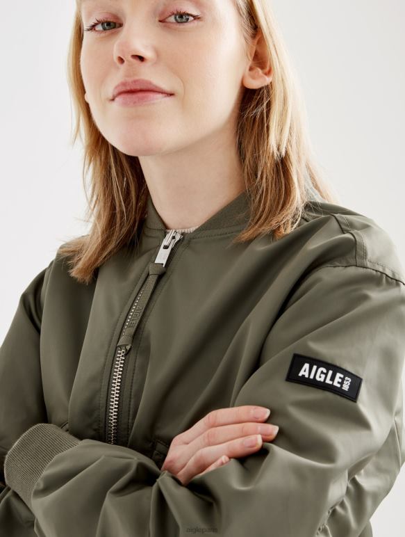 femmes taillis Aigle bomber court déperlant vêtements 2F486444