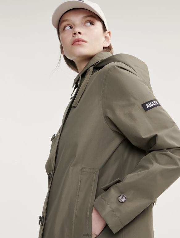 femmes taillis je Aigle trench-coat court inspi gore-tex vêtements 2F486474