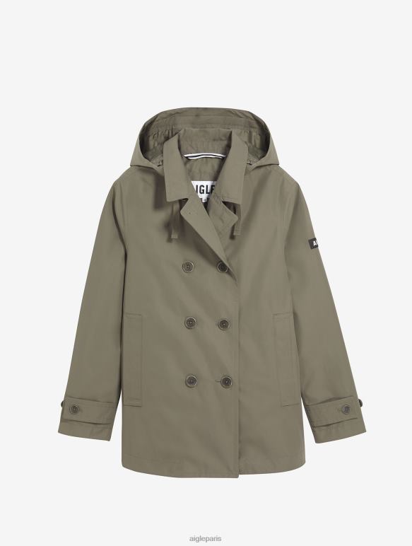 femmes taillis je Aigle trench-coat court inspi gore-tex vêtements 2F486474