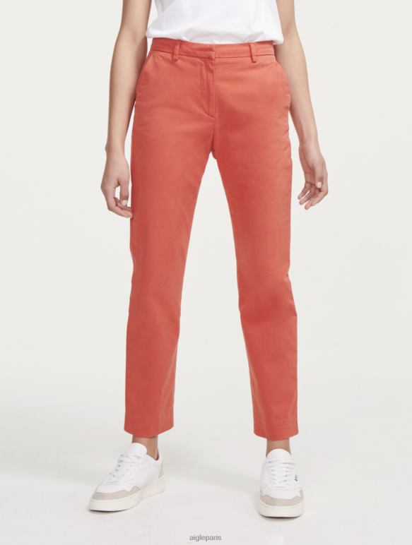 femmes Harissa Aigle Pantalon chino droit 7/8 vêtements 2F486544