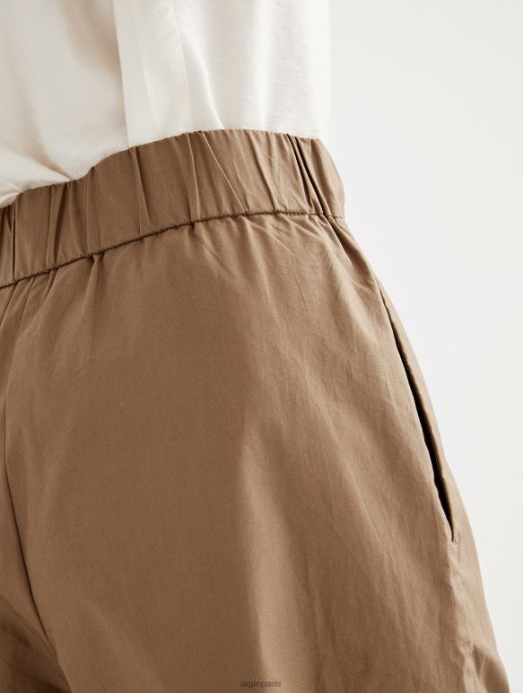 femmes cappuccino Aigle Pantalon large 7/8 vêtements 2F486555
