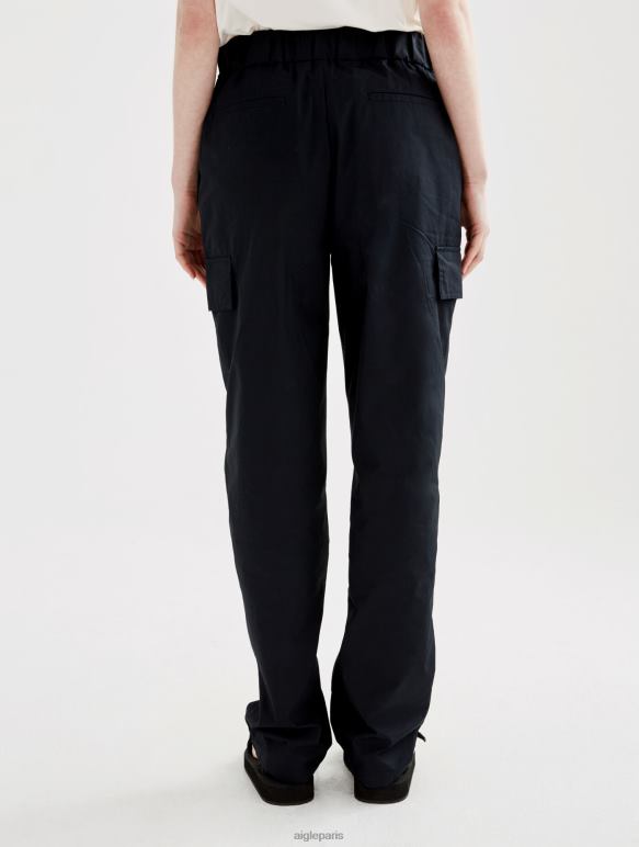 femmes noir Aigle pantalon cargo léger vêtements 2F48660