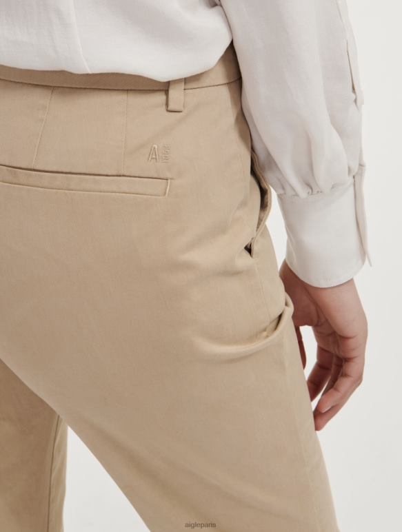 femmes osier Aigle Pantalon chino droit 7/8 vêtements 2F486554