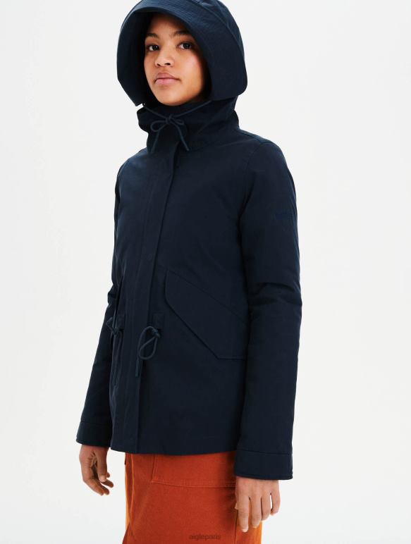 femmes Empire Aigle parka courte à queue de poisson vêtements 2F486679
