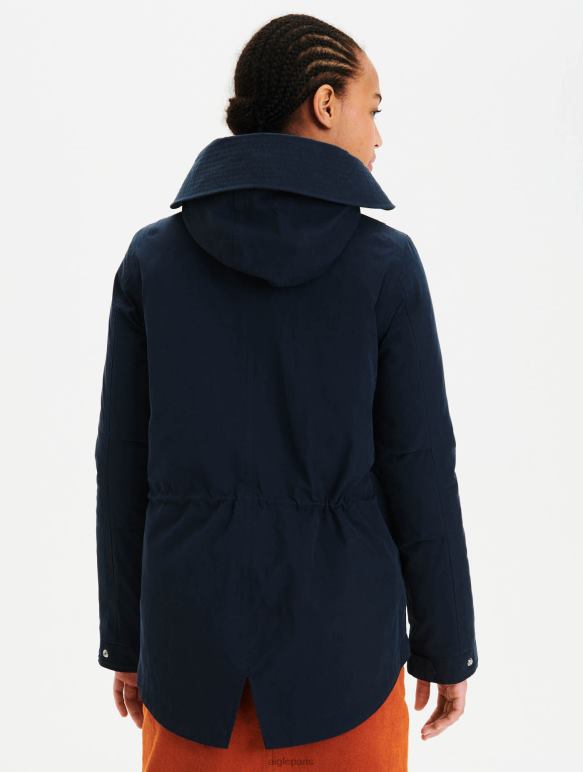 femmes Empire Aigle parka courte à queue de poisson vêtements 2F486679
