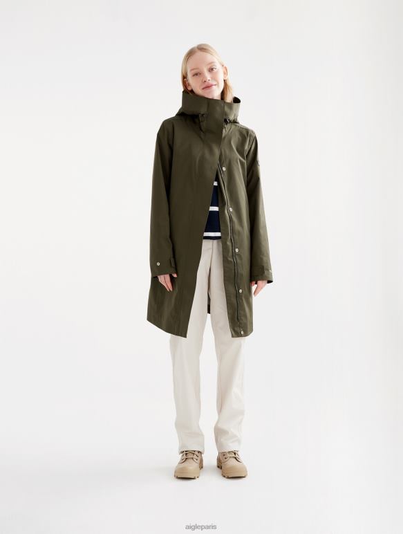 femmes algue Aigle parka longue mtd vêtements 2F486441