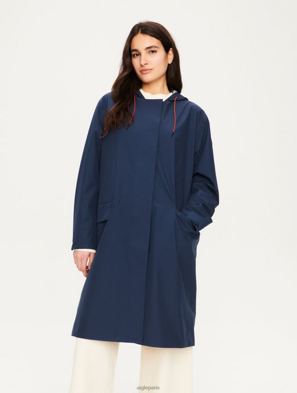 femmes bleu empire Aigle parka en duvet très chaude et gore-tex vêtements 2F486688