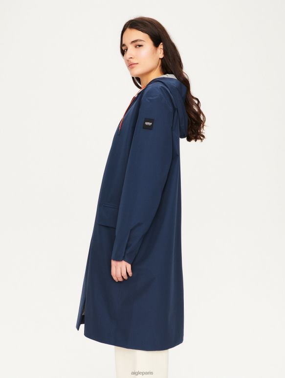 femmes bleu empire Aigle parka en duvet très chaude et gore-tex vêtements 2F486688