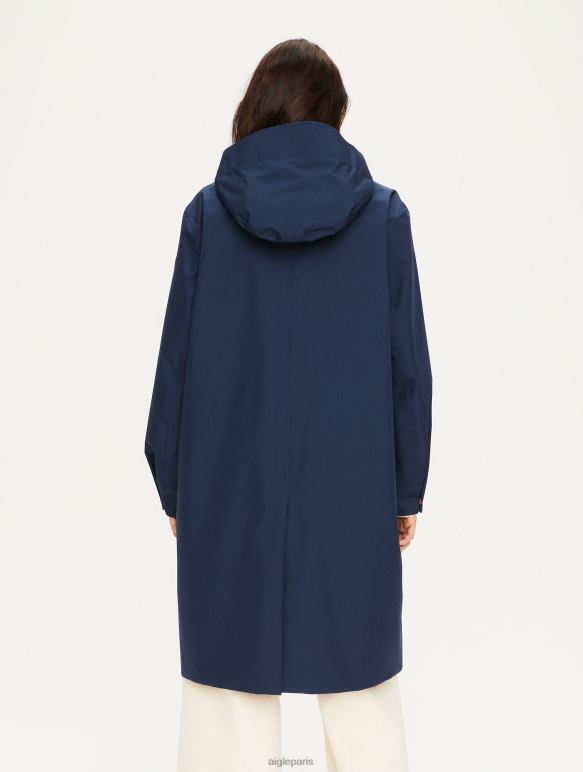 femmes bleu empire Aigle parka en duvet très chaude et gore-tex vêtements 2F486688