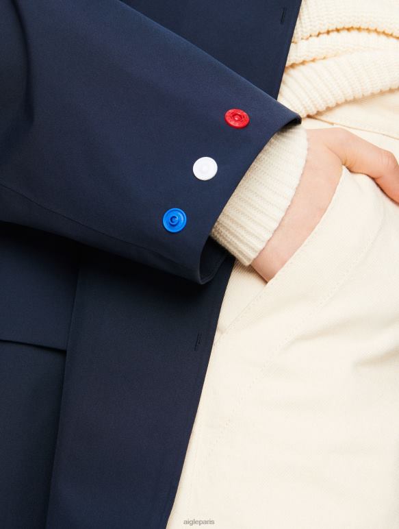 femmes bleu empire Aigle parka en duvet très chaude et gore-tex vêtements 2F486688