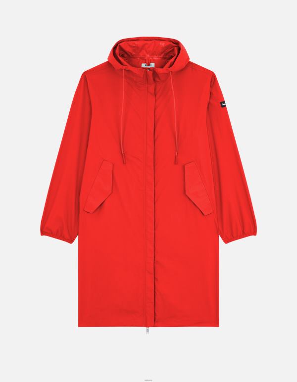 femmes coquelicot Aigle parka mtd à capuche longue vêtements 2F486502