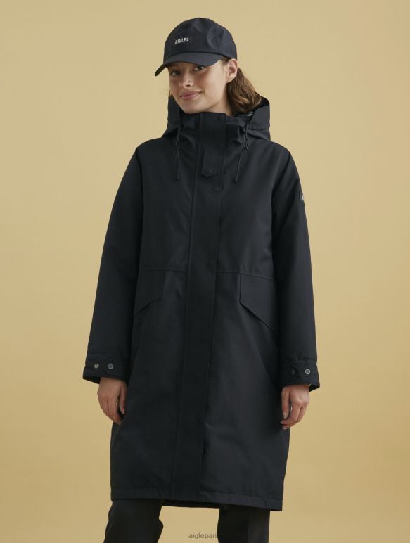 femmes noir Aigle parka gore-tex très chaude vêtements 2F486675