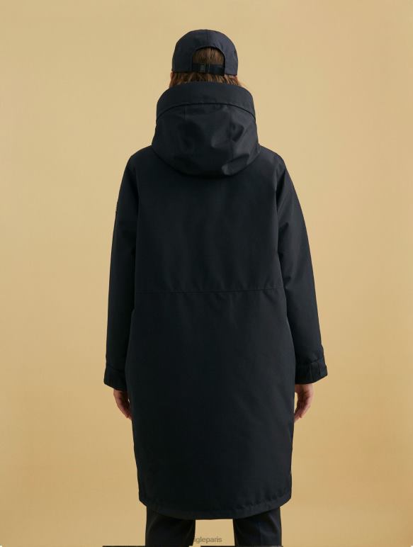 femmes noir Aigle parka gore-tex très chaude vêtements 2F486675