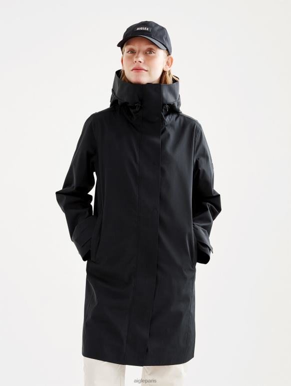 femmes noir Aigle parka longue mtd vêtements 2F486440