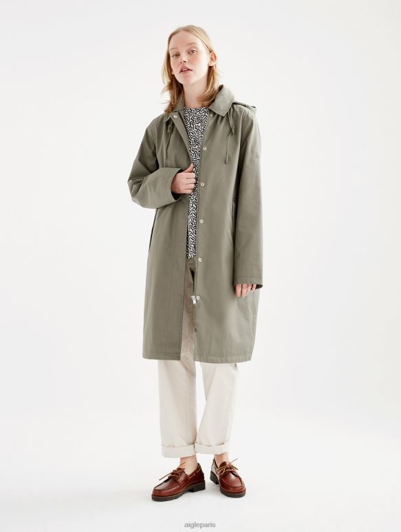 femmes taillis Aigle parka longue à capuche mtd vêtements 2F486495
