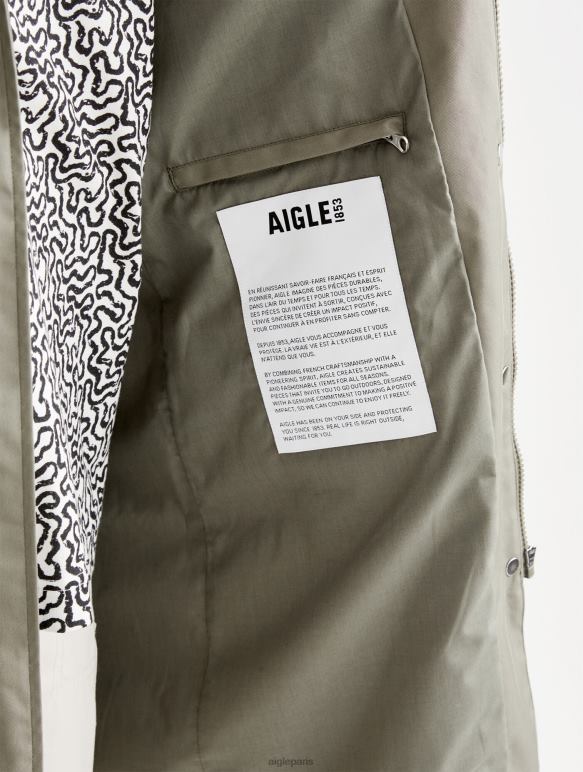 femmes taillis Aigle parka longue à capuche mtd vêtements 2F486495