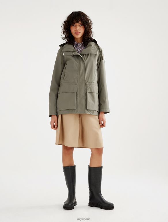 femmes taillis Aigle parka mtd mi-longue vêtements 2F486497