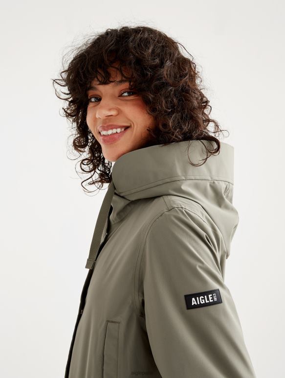 femmes taillis Aigle parka mtd mi-longue vêtements 2F486497