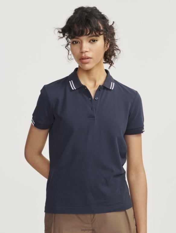 femmes Empire Aigle polo en piqué à manches courtes vêtements 2F486468