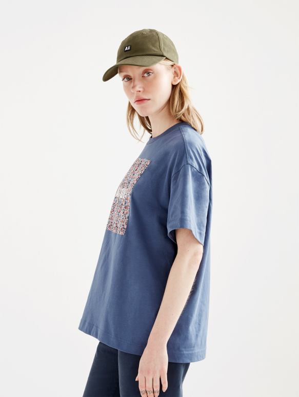 femmes Marais Aigle t-shirt manches courtes liberty & imprimé vêtements 2F486543