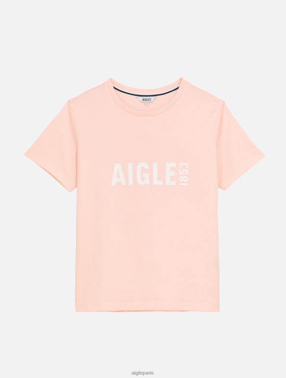 femmes cérisier Aigle t-shirt imprimé à manches courtes en pyratex vêtements 2F486584