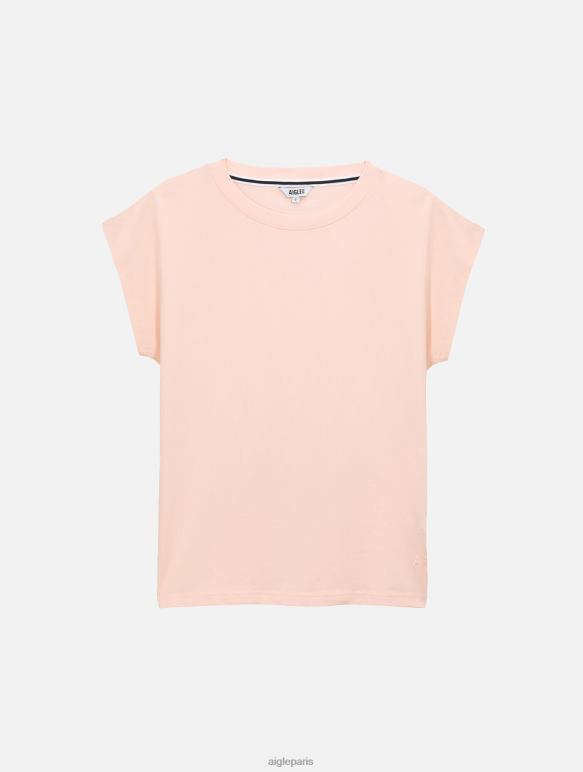 femmes cérisier Aigle t-shirt à épaules tombantes vêtements 2F486708