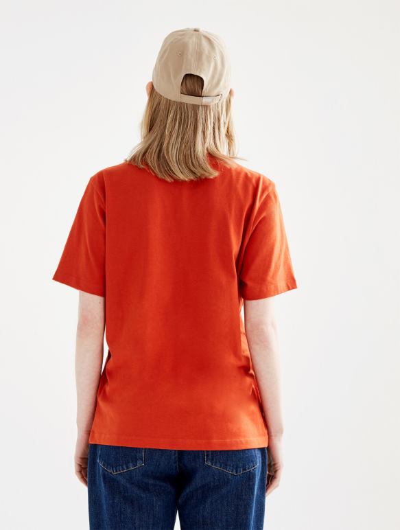 femmes goji Aigle t-shirt à col rond en coton biologique vêtements 2F486546