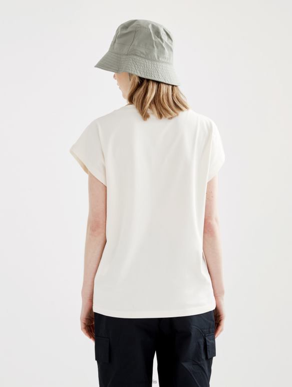 femmes lait Aigle t-shirt à épaules tombantes vêtements 2F486450