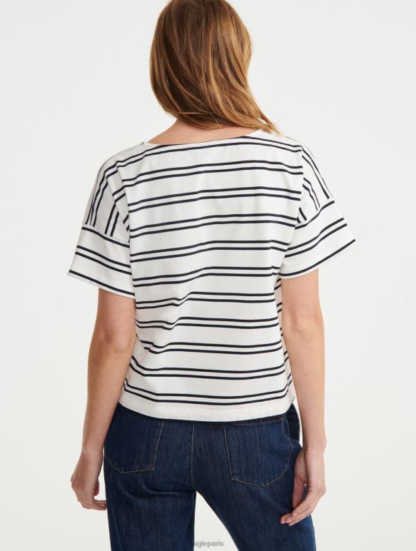 femmes lait st Aigle t-shirt marinière fabriqué en france vêtements 2F486540