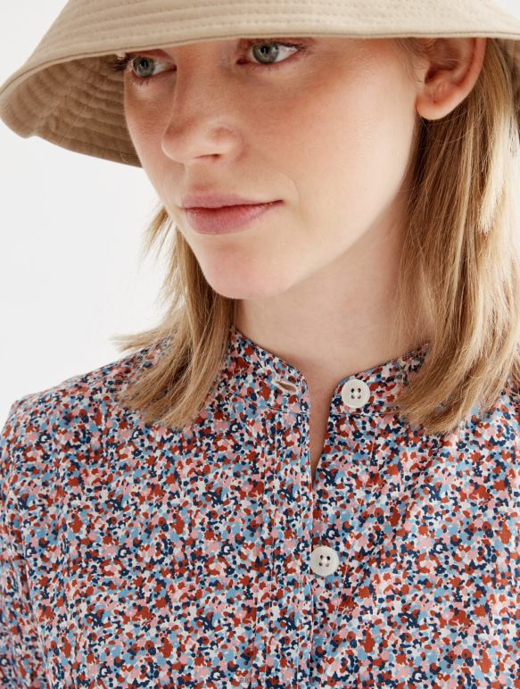 femmes noisette pr Aigle la robe chemise classique liberty london vêtements 2F486556