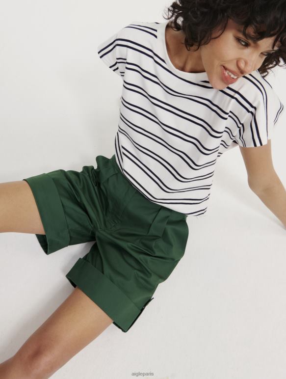 femmes botanique Aigle short à larges poignets vêtements 2F486448