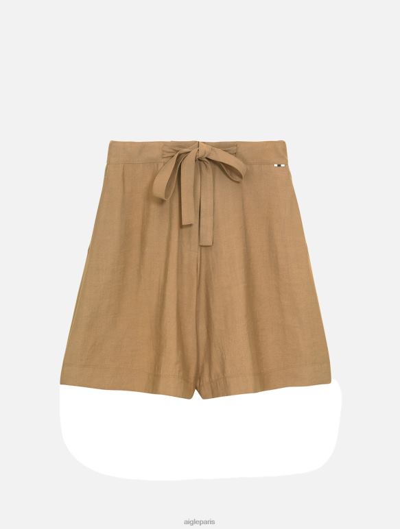 femmes cappuccino Aigle léger court vêtements 2F486455