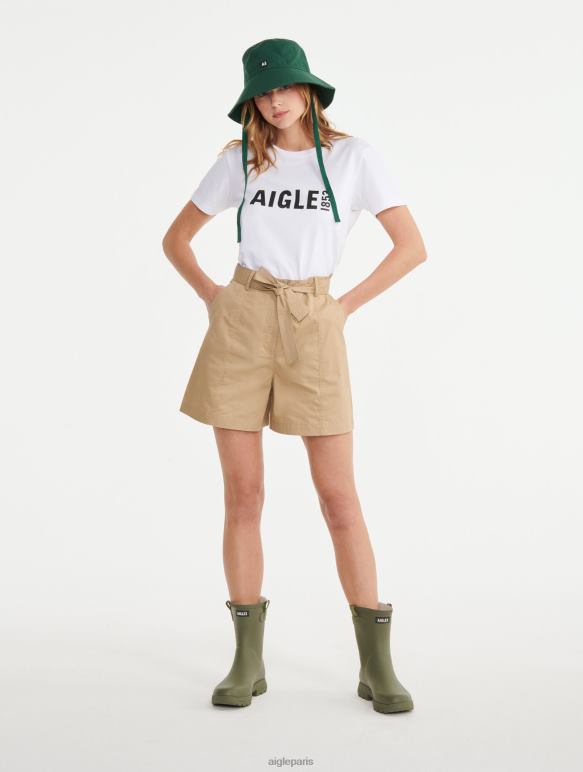 femmes osier Aigle short paper bag à ceinture vêtements 2F486683