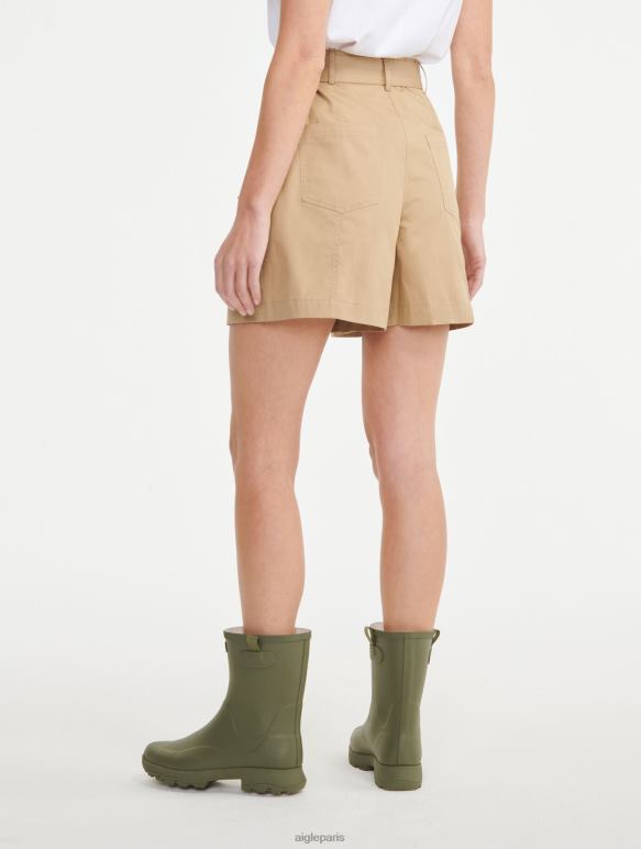 femmes osier Aigle short paper bag à ceinture vêtements 2F486683