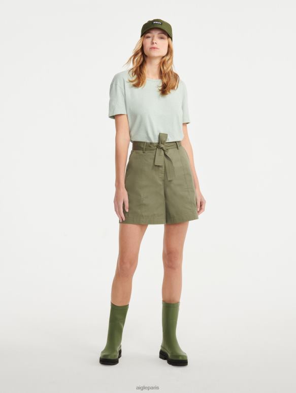 femmes taillis Aigle short paper bag à ceinture vêtements 2F486693