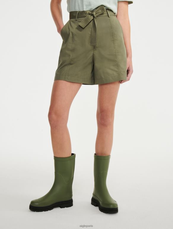 femmes taillis Aigle short paper bag à ceinture vêtements 2F486693