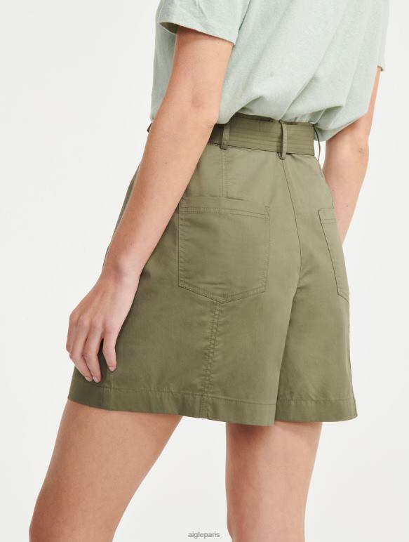 femmes taillis Aigle short paper bag à ceinture vêtements 2F486693
