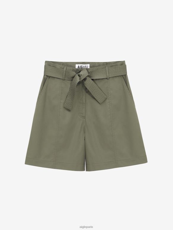 femmes taillis Aigle short paper bag à ceinture vêtements 2F486693