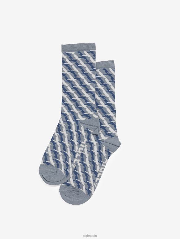 Hommes ciel jq Aigle chaussettes jacquard iconiques- accessoires 2F486425