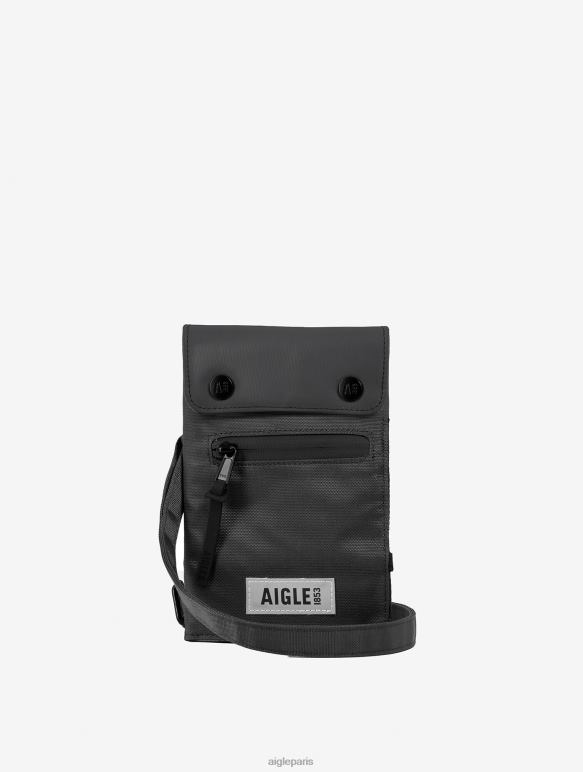 Hommes noir Aigle pochette bandoulière urbaine déperlante accessoires 2F486369