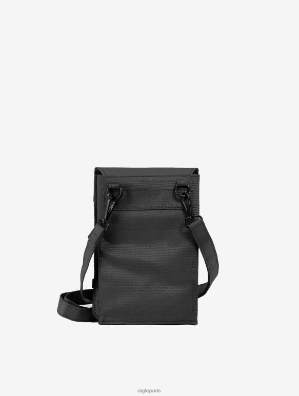 Hommes noir Aigle pochette bandoulière urbaine déperlante accessoires 2F486369