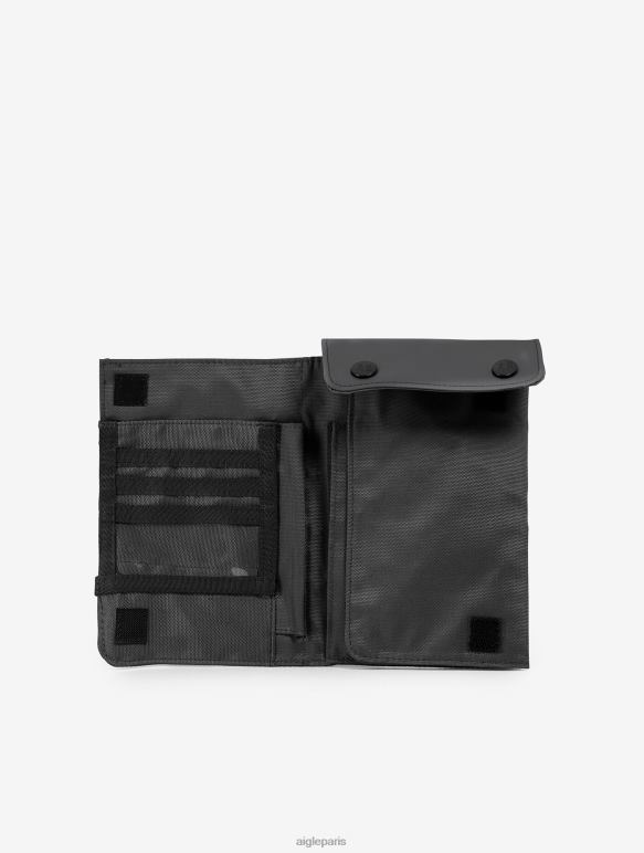 Hommes noir Aigle pochette bandoulière urbaine déperlante accessoires 2F486369