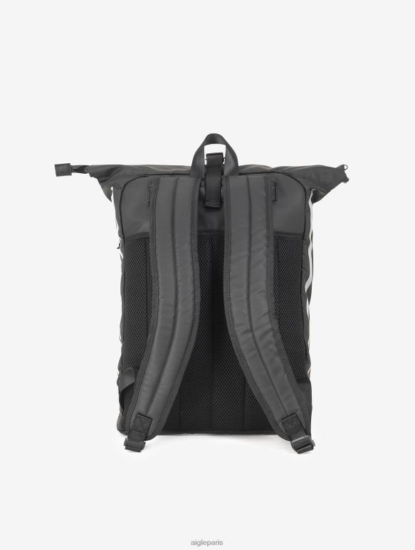 Hommes noir Aigle sac à dos urbain déperlant en rouleau 29l accessoires 2F486372