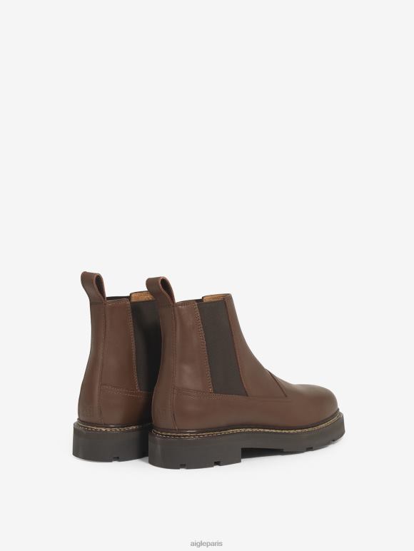 Hommes Bourbon Aigle la bottine chelsea en cuir à coutures norvégiennes bottes 2F486304