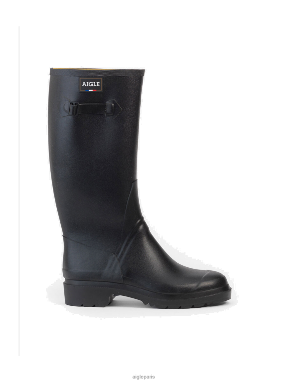 Hommes noir Aigle bottes de jardinage fabriquées en france bottes 2F486234