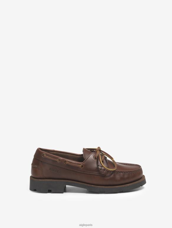 Hommes Bourbon Aigle chaussures bateau en cuir sur notre semelle extérieure emblématique et intemporelle chaussures 2F486325
